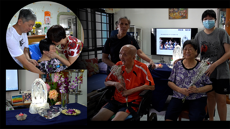 Care Recipients Rejoice at Chance to Participate in Buddha Bathing Ceremony from Home