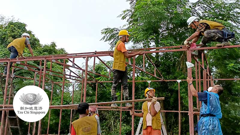 Tzu Chi Launches Cash-for-Work to Build a Preschool in Nepal 